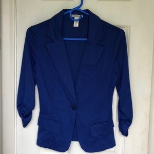 Royal blue blazer